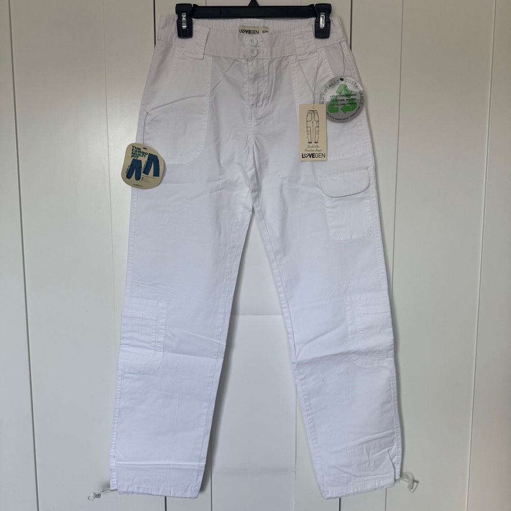 Lovegen White women Cargo Pants